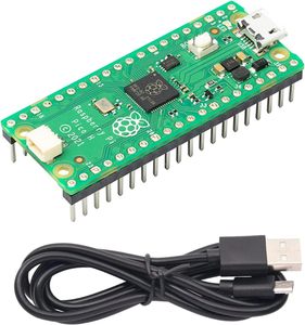 Lorida Original raspberry pi pico H RP2040 Chip Board 264KB RAM 2MB Flash Dual-core WIFI Modul PWM Raspberry Pi Pico H - Product Image 4