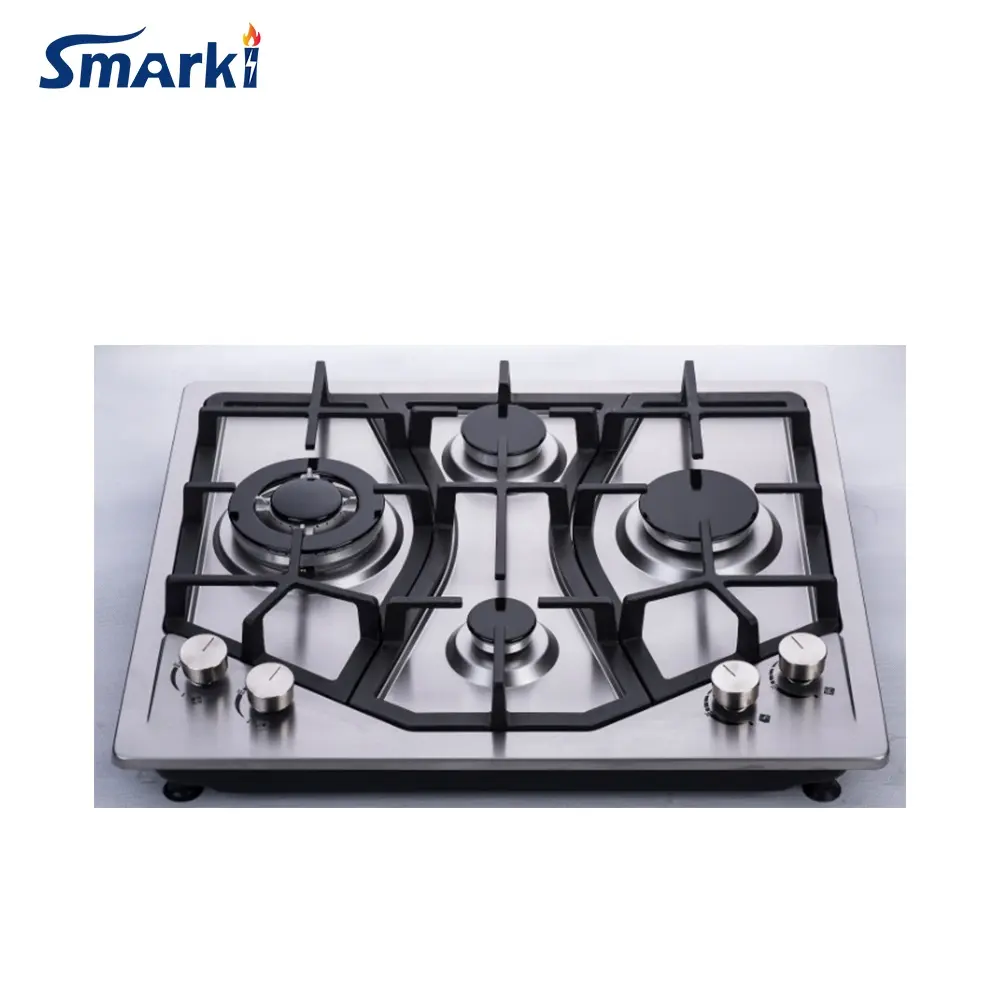 23 inch Stainless steel gas stove 4 burner Built-in gas Cooktop SS45815