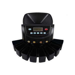 CS-5508高速硬币计数器分拣机，带发光二极管显示器8个抽屉自动硬币分拣机，美元日元欧元 - Product Image 3