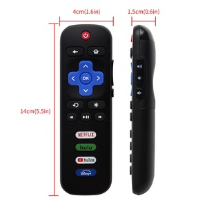 Neue RK TV Smart Fernbedienung Ersatz 433MHz Frequenz ABS Material LED Typ Netflix YT Tasten Rolling/Learning Code - Product Image 3