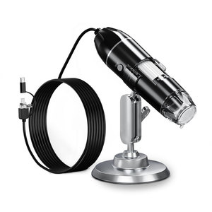 Inskam321 0.3mp 640P高清分辨率1600倍变焦通用串行总线数字显微镜通用串行总线摄像机 - Product Image 1