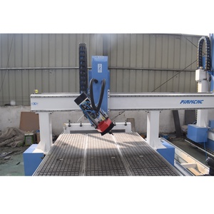 Husillo de 9.0KW, Columpio de 180 grados, máquina enrutadora CNC 3D de 4 ejes, corte de tablero de espuma de PVC, enrutador CNC ATC 1530 2030 - Product Image 3