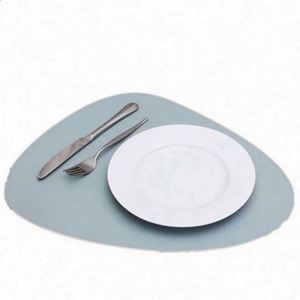 皮革Pu餐垫餐饮大型防水工厂定制Logo批发新设计桌垫 - Product Image 6