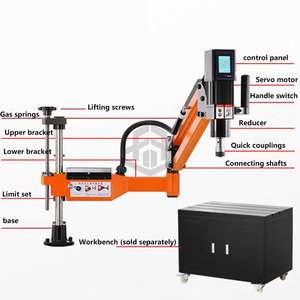 Fast Delivery M6-M36 Vertical Flexible Arm <strong>CNC</strong> Servo Tapping <strong>Machine</strong> for Tapping Screw <strong>Thread</strong> - Product Image 5