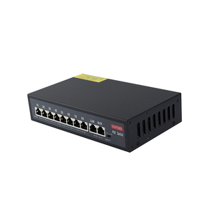 8ポートPoE非管理ネットワークスイッチ2アップリンクPoEスイッチ24Vアクセス制御システム用 - Product Image 3