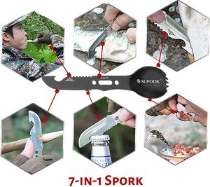 1で14 Doomsday Survival KitとSafety Alarm KeychainためEmergency Tools Pack - Product Image 6