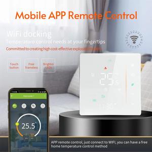 Wi-Fi умный термостат контроллер температуры Еженедельно Программируемый поддерживает сенсорное управление/мобильное приложение/Голосовое управление совместимый wi - Product Image 2