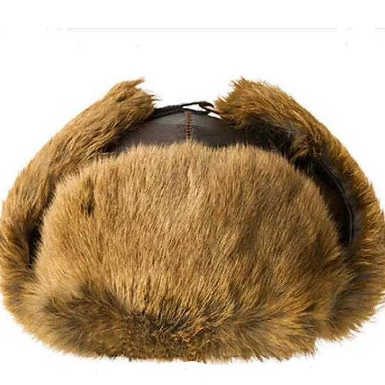 2022ใหม่ฤดูหนาว Earflap ทหาร Ushanka หมวกขนกระต่ายสไตล์รัสเซีย