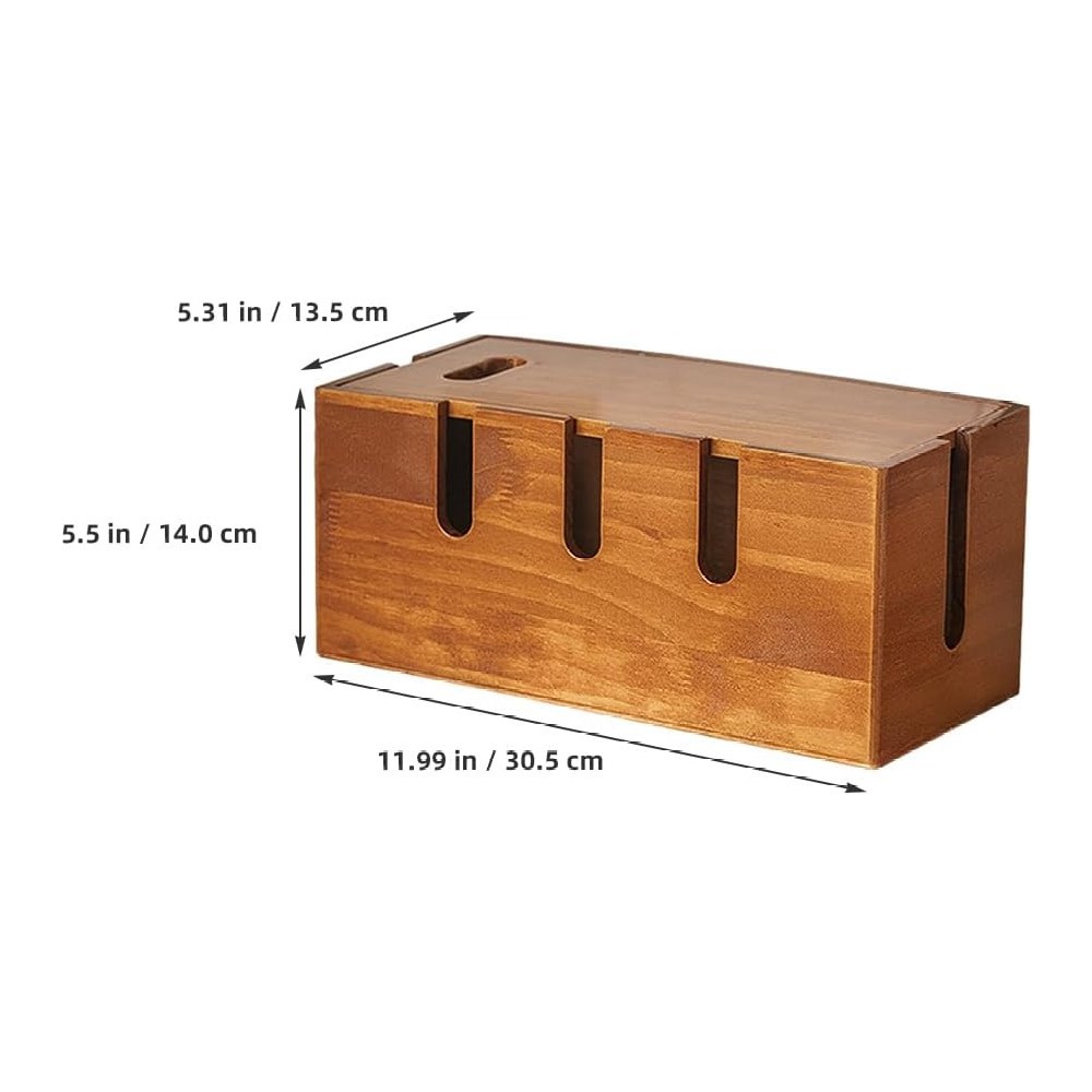 Caja de conexiones marrón oscuro