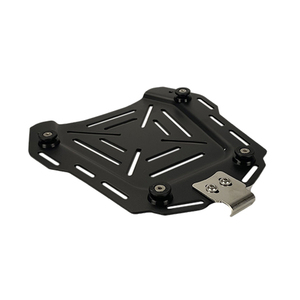 55LシルバーXデザインリムーバブルテールボックスアルミニウムトップケースオートバイトランク - Product Image 5