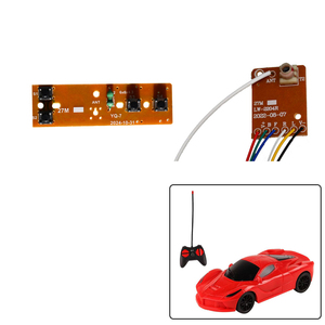 Scheda ricevitore trasmettitore 4 canali rc auto pcb circuito di controllo remoto - Product Image 1