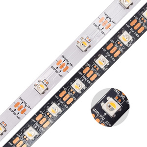 Адресная Светодиодная лента Sk6812 Rgbw Luces 5 В RGB RGBWW 30/60/96/144 светодиодов/м программируемая Интеллектуальная цифровая светодиодная лента для проекта - Product Image 3