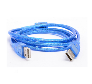 高品质蓝色 0.3 m usb2.0 数据线男性到男性良好的价格 <span class=keywords><strong>usb</strong></span> 扩展电缆