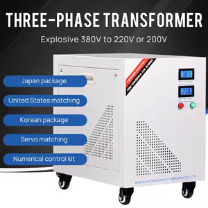 Dreiphasiger 5KVA bis 20KVA Kupfer transformator 600V bis 208V Varianten 220V Eingang 380V Ausgang mit Gehäuse - Product Image 3