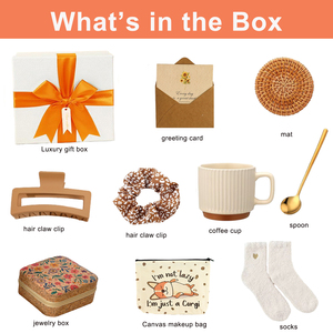 Lunaire, керамическая кофейная кружка, подарочная корзина, винтажная шкатулка для украшений, подарок на день рождения для женщин, друзей, мамы, сестры, бабушки - Product Image 3