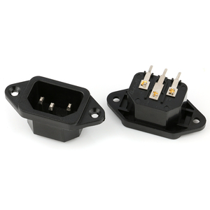 ขายส่ง Ac ซ็อกเก็ต C13 C14สากลเสียบ AC ซ็อกเก็ตเต้าเสียบไฟ Ac ซ็อกเก็ต - Product Image 1