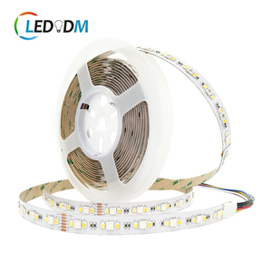24v RGBWW <span class=keywords><strong>LED</strong></span>ストリップ<span class=keywords><strong>5050</strong></span> RGB 2835 WW 2700K 6500Kデュアル<span class=keywords><strong>LED</strong></span>ストリップ144LED/M RGBおよびCCTフレキシブル<span class=keywords><strong>LED</strong></span>ストリップライト
