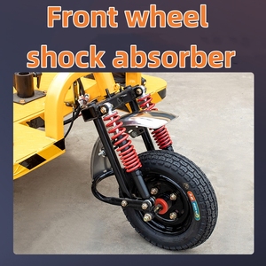 New Product Electric <strong>Platform</strong> Trolley Battery Powered Transport Cart 3 Wheel Transport Vehicle for Farm <strong>Load</strong> Capacity 1000kg - Product Image 6