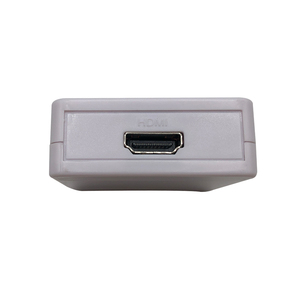 Convertidor de alta definición MINI HM a VGA con conector adaptador de Audio Smart 1080P Salida RCA de alta calidad