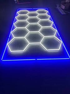 SUEZ Die kunden spezifische DIY RGB Hexagon LED-Licht RGB LED-Decken beleuchtung für die Autowerk statt
