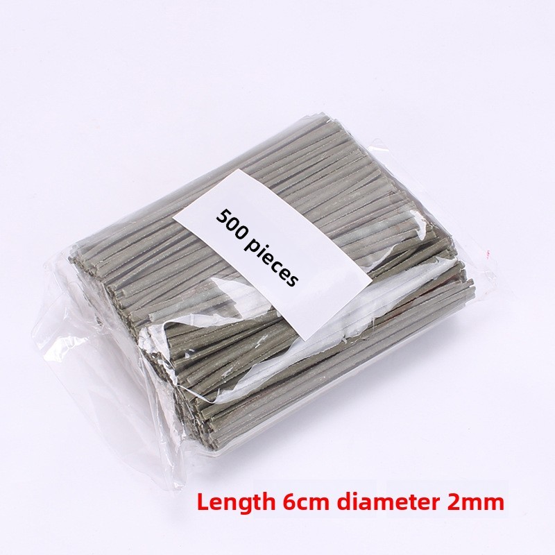 500 varillas planas de 6 cm