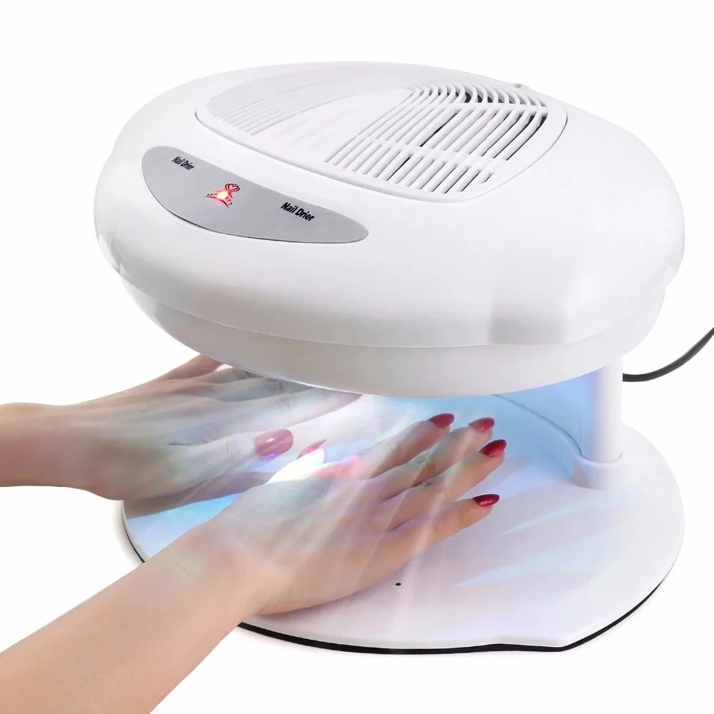 Secador de uñas SUN4 Air para ambas manos y pies, ventilador de uñas de 400W, secador de pelo para esmalte de uñas Regular, Sensor automático, frío y cálido