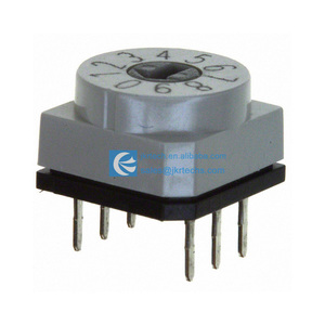 PCB Switches Accessory PT65102 Rotary for Tool Actuator <strong>DIP</strong> Switch BCD Complement <strong>10</strong> Position Through Hole PT65-102 PC Pin - Product Image 1
