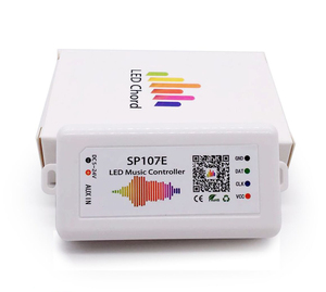 Glite SP107E LED denetleyici BT piksel IC SPI müzik için telefon APP tarafından WS2812 SK6812 RGBW APA102 şerit SP002E USB DC5-24 - Product Image 2