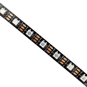 5V 12V แอดเดรสพิกเซล RGB LED โปรแกรม WS2812 WS2812B RGBIC กลางแจ้งกันน้ํา Dream สมาร์ทแอดเดรส LED Strip Light