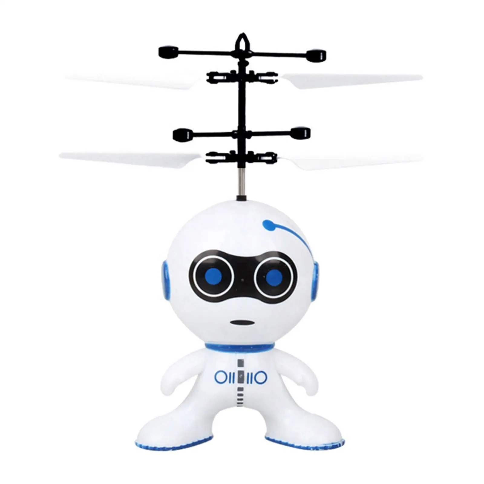 Mini Induction Flying Robot 2CH Gyro Helicopter Drone USB Protection Christmas Electric Gifts Stress Fidget Toys Wholesale