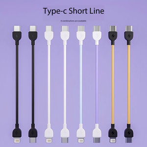 Keychain Dây cáp dữ liệu nhanh chóng sạc cáp cho ngân hàng điện Iphone 11 12 13 14 15 16 điện thoại di động dữ liệu di động Keychain Cáp - Product Image 5