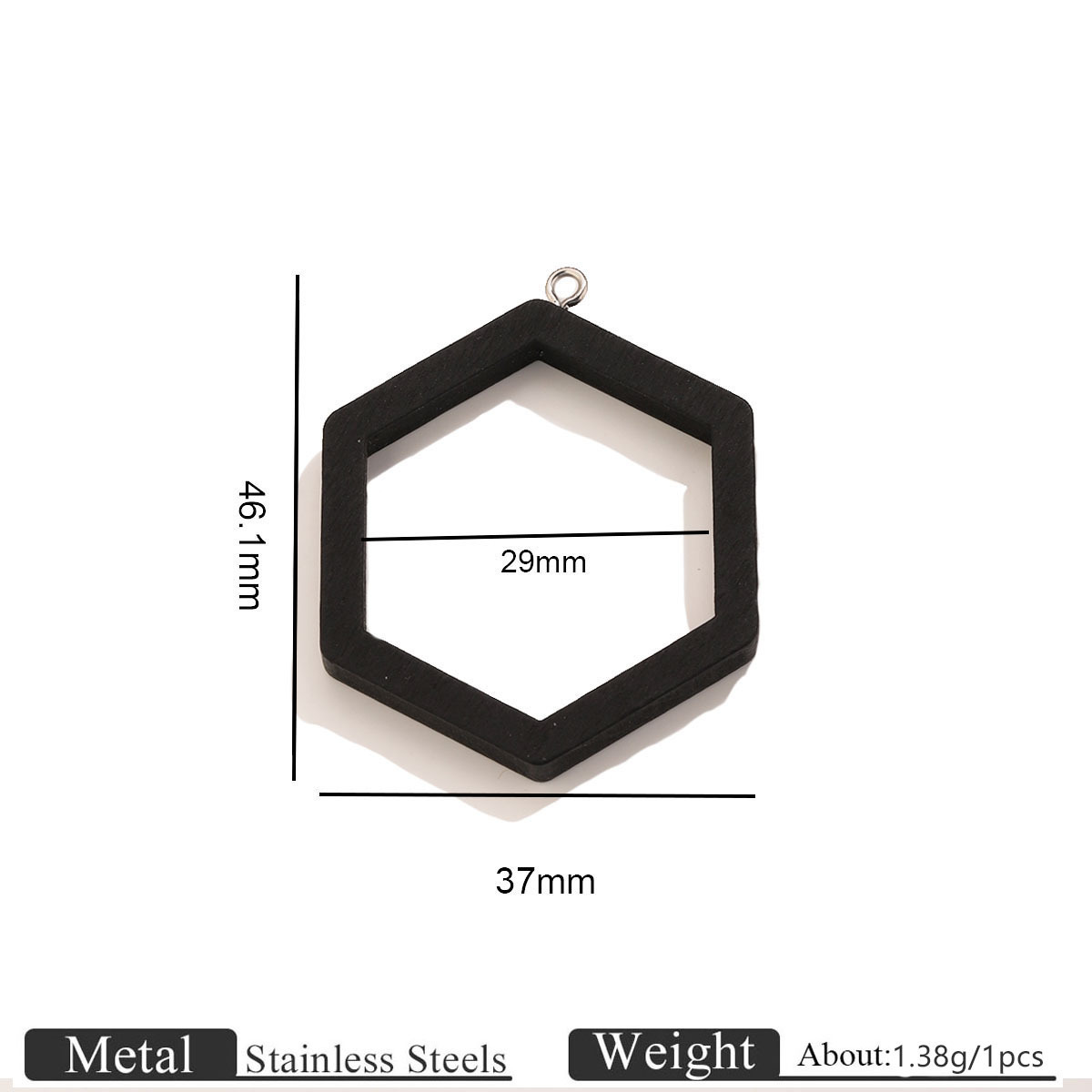 Hexagonal black