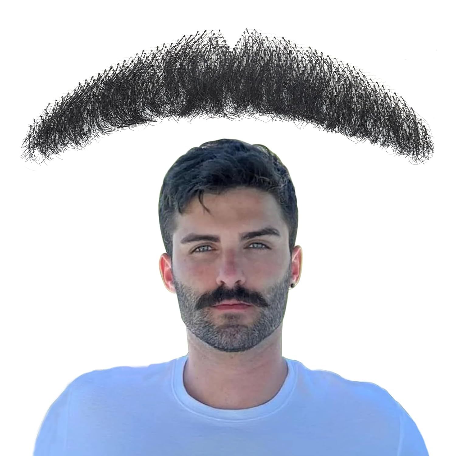 Black facial hair 6-1