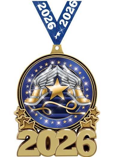 Triathlon medal