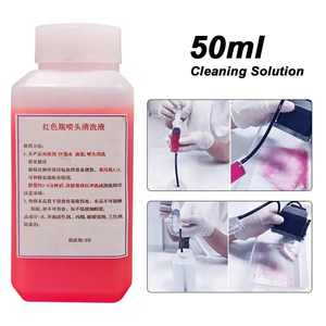 专业GEN5 50毫升红色紫外墨水打印头强力液体清洗冲洗，用于数字印刷1000毫升体积