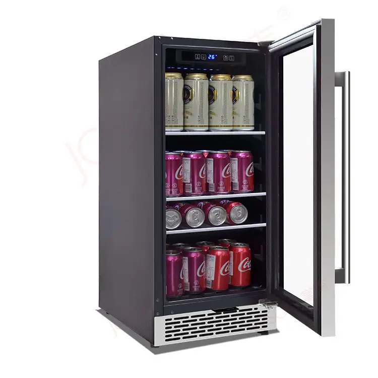 Josoo Factory Direct Selling Beer Wine Fridge Display Home Underground Red Wine Cellar Cooler Cabinet Beech Holder