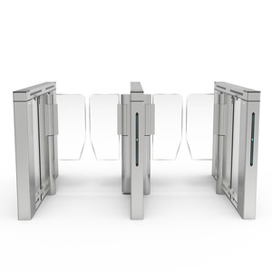 Cancello girevole automatico della barriera dell'oscillazione del portone di velocità veloce di sicurezza dell'entrata con il sistema di controllo di accesso - Product Image 2