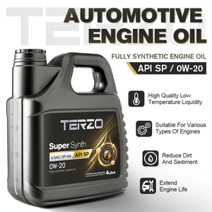 TERZO Best Sell 0W20 Fully Synthetic API SP/GF-6A Engine Oil Metal Can Provides Better protection to Critical Engine Components - Product Image 3