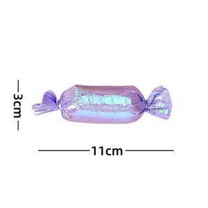 Juguete de peluche para gatos, divertido caramelo con forma de papel arrugado, hierba gatera en el interior, ejercicio para masticar, juguetes para gatos