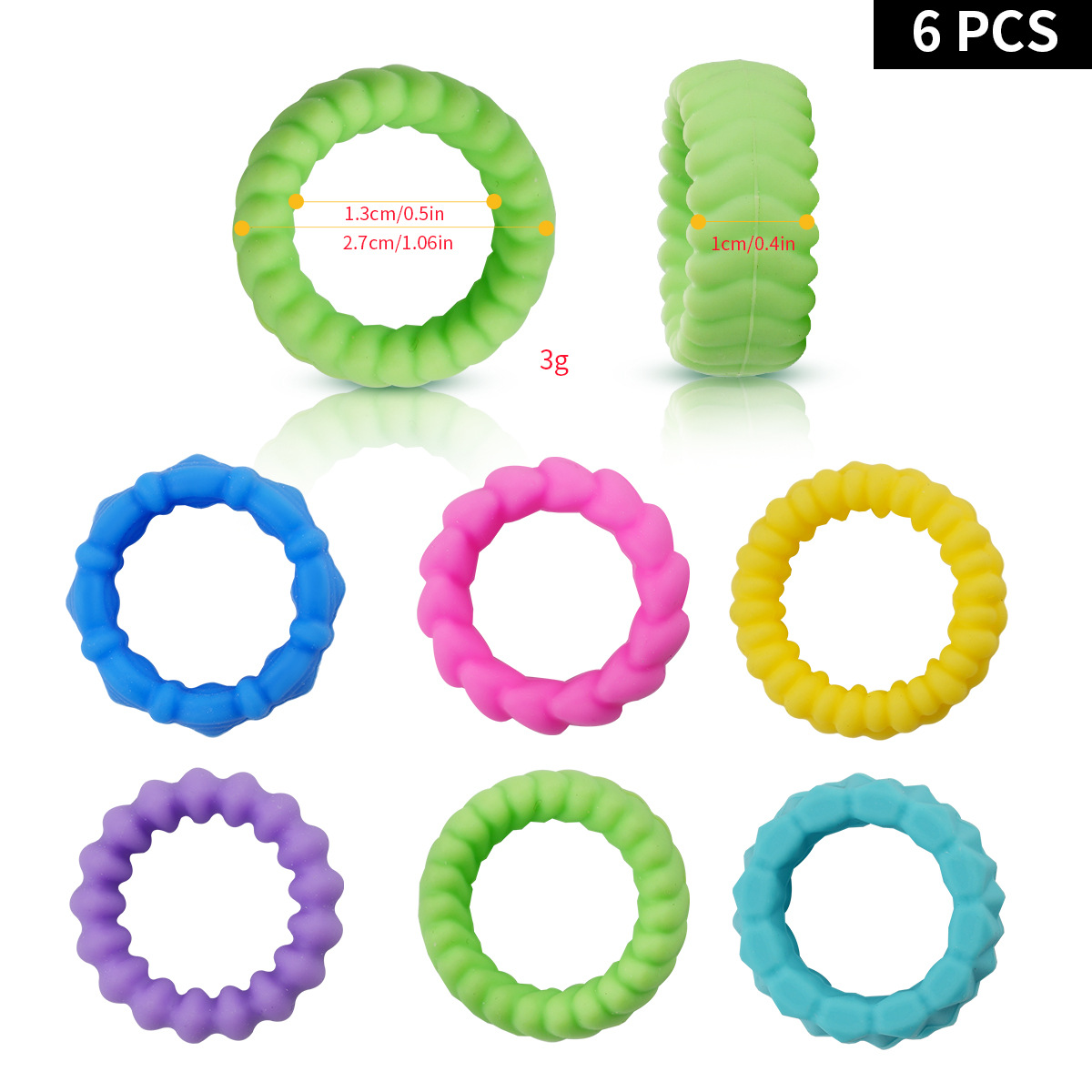 6pcs-opp bag