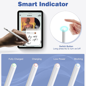 OEM kablosuz şarj Stylus C tipi tek bir tıklama ev Palm reddi kalem Apple iPad - Product Image 2