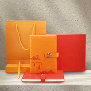 Cuaderno ejecutivo promocional de lujo con logotipo personalizado, caja de regalo A5 A6 B5, cuaderno y bolígrafo, juego de Bloc de notas exquisito, regalo de negocios - Product Image 5