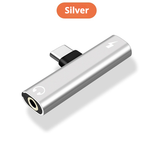 <strong>2</strong> in <strong>1</strong> Type c Splitter <strong>Audio</strong> Aux 3.5mm Charger <strong>Adapter</strong> DAC for Type c Earphone <strong>Adapter</strong> Connector for Samsung Huawei - Product Image 5