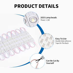 RCJ LED ışık s Mini LED enjeksiyon modülü 12V kanal Blister harfler reklam kutusu açık LED ışık modülleri - Product Image 5