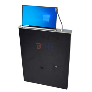 会議システム用BNT超薄型デスクトップ自動コンピューター液晶モニターリフト - Product Image 2