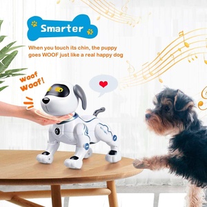 電子玩具ロボット犬1/1プラスチック子供男の子女の子,AIスマートプログラミングリモコンABS音楽機能 - Product Image 2