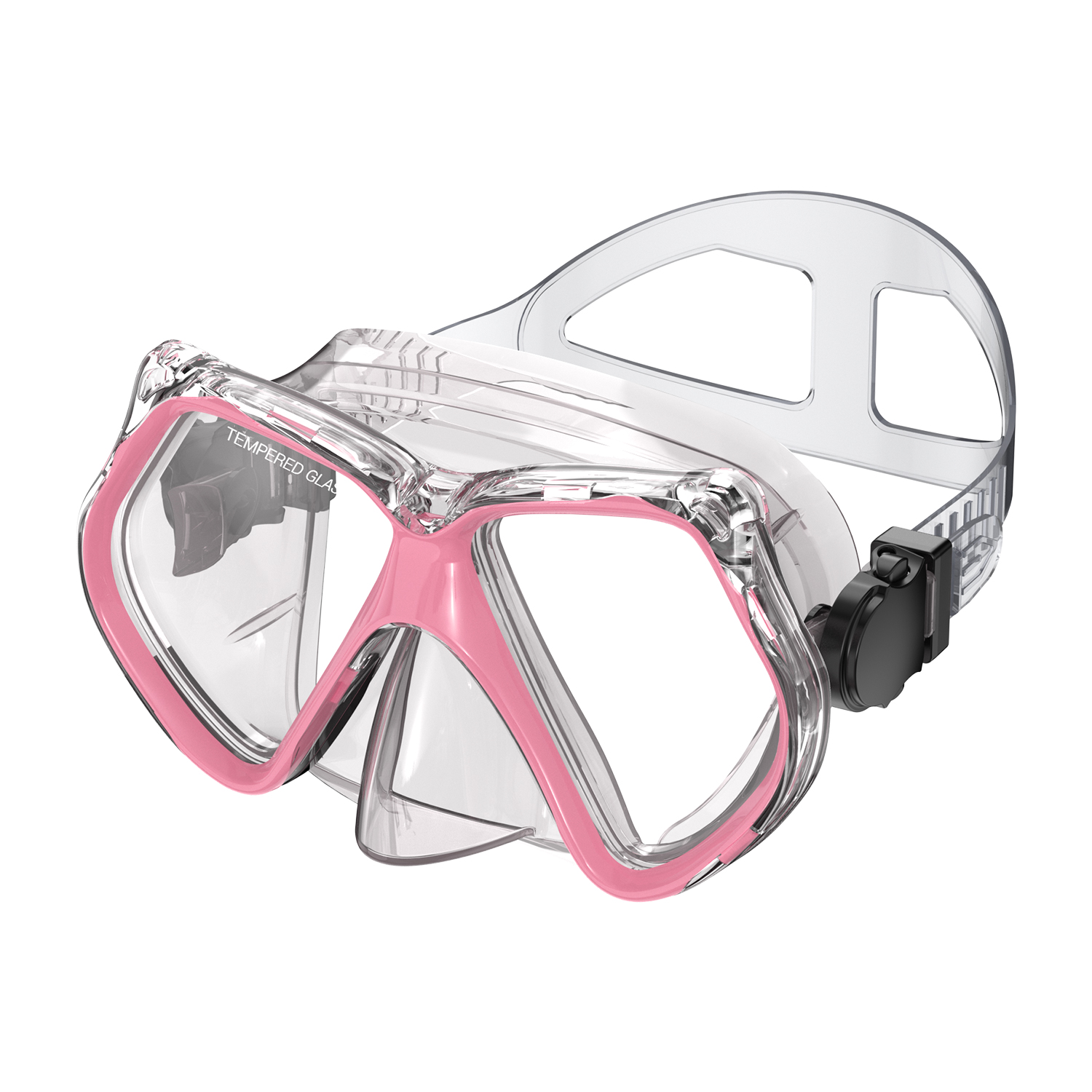 12 Transparent Pink