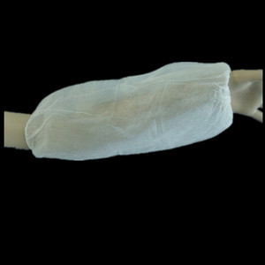 Factory OEM Custom Polyethylene Pe Disposable Plastic PE Arm Sleeve Cover With Elastic Cuff Disposable Microporous <strong>Oversleeve</strong> - Product Image 6
