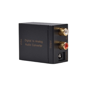 Convertidores de audio digital y analógico FJGEAR, receptor de audio digital, convierte salida de audio analógica Spdif Muitmedia, A1305/A1305 - Product Image 1