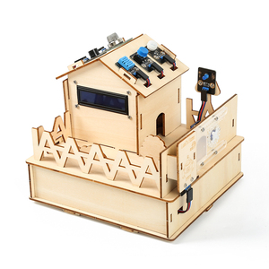 ACEBOTT DIY Smart Home WiFi IOT Kit per ESP32 Robot progetti di automazione Starter casa in legno a vapore per Arduino IDE Kit di apprendimento - Product Image 2